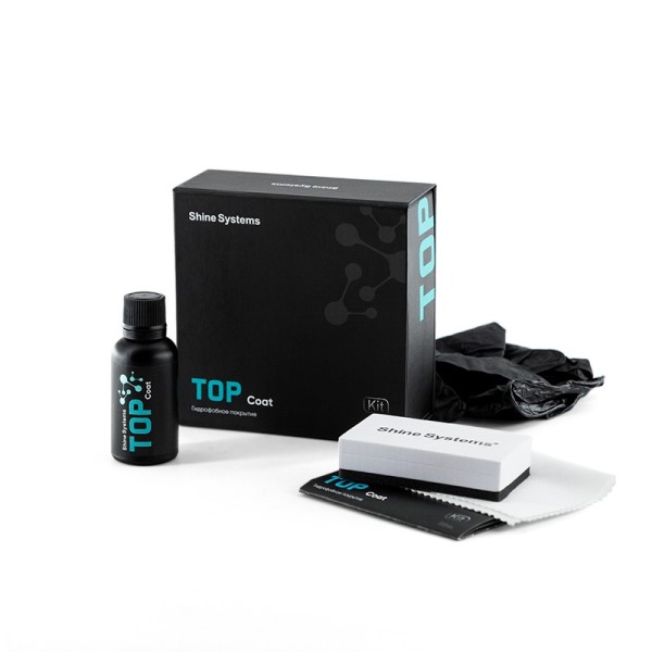 Керамическое покрытие для кузова (набор)  Top Coat Kit  гидрофобное