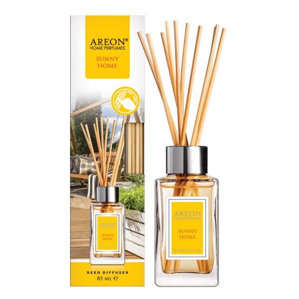 Ароматизатор бытовой 85 мл  AREON HOME PERFUME STICKS  Солнечный дом
