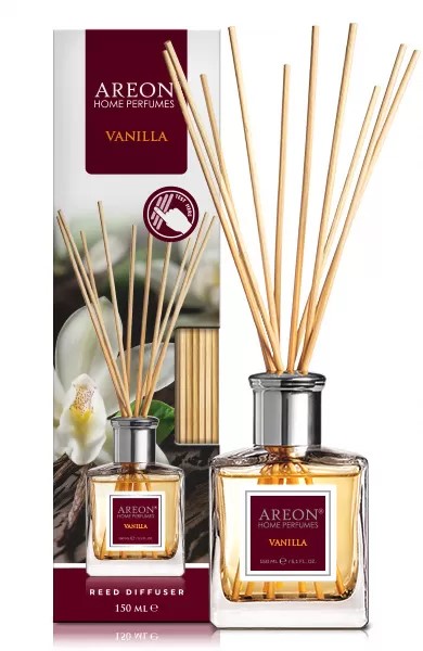 Ароматизатор бытовой 150 мл  AREON HOME PERFUME STICKS  Ваниль