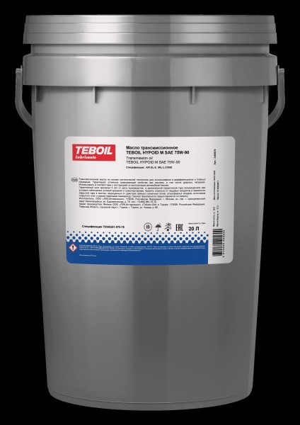 Масло трансм. TEBOIL EP M 75W90 GL-4 (20л.) п/синт.