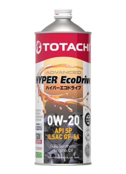 Масло моторное TOTACHI HYPER Ecodrive 0W20 SP/GF-6A (1л.) синтетическое