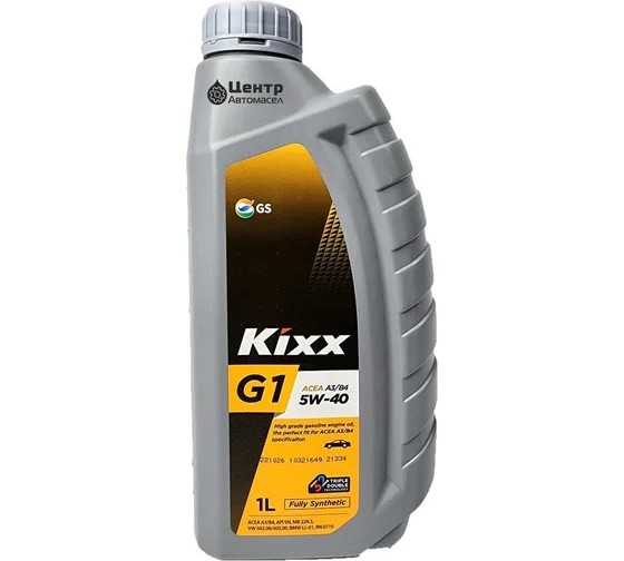 Масло моторное Kixx G1 5W40 A3/B4 (1л.) синтетическое (бенз., диз.)