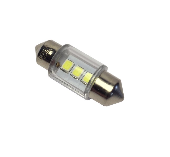Лампа салонная 12V C5W T11 SV8.5 3 SMD 31мм