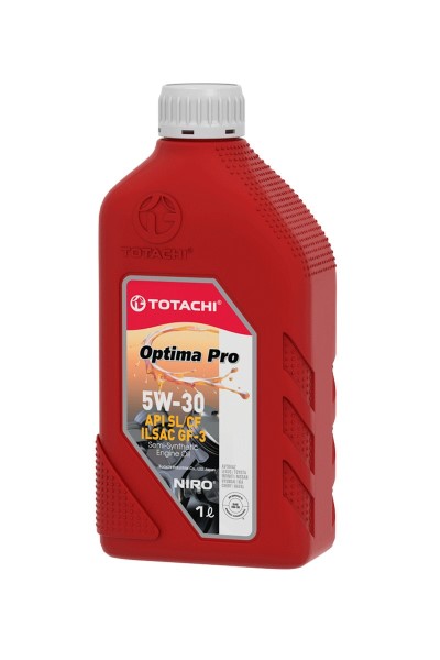 Масло моторное TOTACHI NIRO Optima PRO 5W30 SL/CF GF-3 (1л.) полусинтетическое.