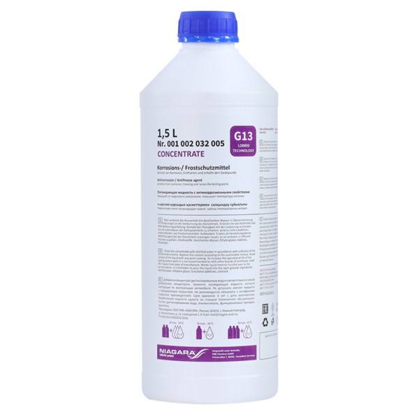 Антифриз  Ниагара  G-13 (1,5 л.) фиолетовый /концентрат/