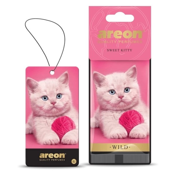 Ароматизатор подвесной  WILD  Sweet Kitty