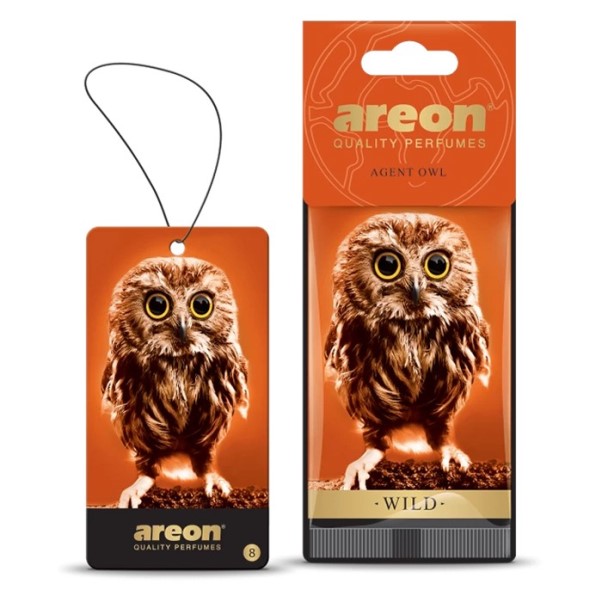 Ароматизатор подвесной  WILD  Agent Owl