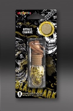 Ароматизатор подвесной  Aroma Glass  линейки  Black Mark  Citrus Charge 8 мл (аромат цитрусов)