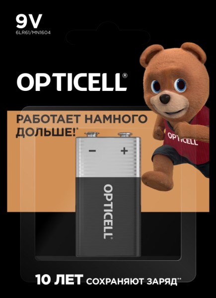 Батарейка крона 6LR61 9V Alkaline