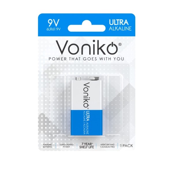 Батарейка крона 6LR61 9V Alkaline Ultra