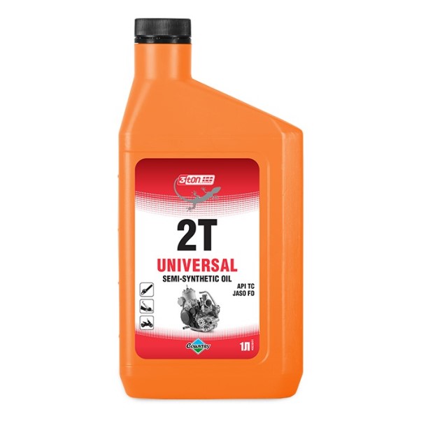 СпецМасло 3Ton 2Т UNIVERSAL (1л.) полусинтетическое (для мопедов, мотоблоков, бензопил, газонокосилок)