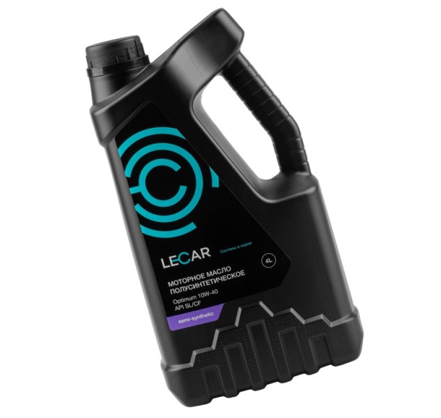 Масло моторное LECAR Optimum 10W-40 SL (4л.) полусинтетическое.