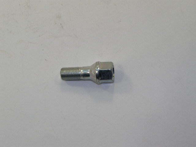 Болт колеса М12*1,25*27 /2101-07/ н/о облегч ключ 17 хром (уп.10 шт)