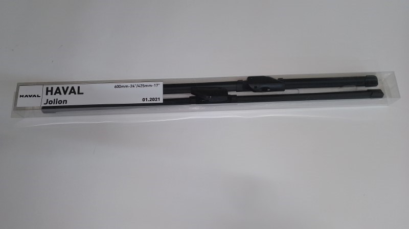 Щетка стеклоочистителя бескаркасная Haval Jolion c 01.2021 24  60 см+ 17  42,5 см