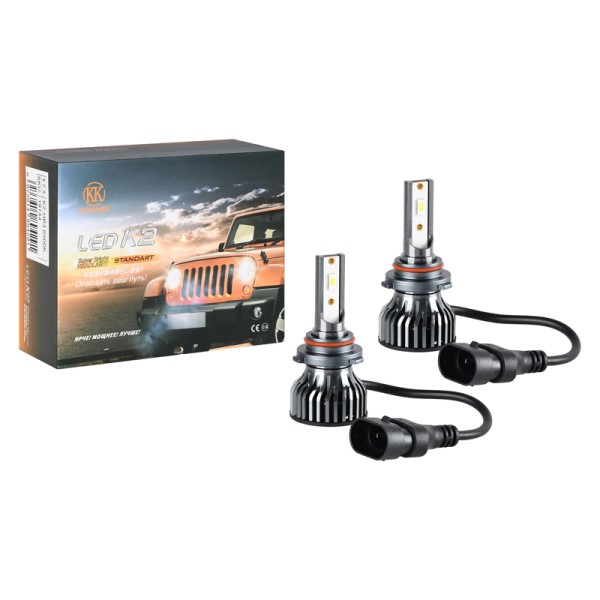 Лампа HB4 12V LED 60W/3000LM 6500K 2 шт (со встр. вентилятором)