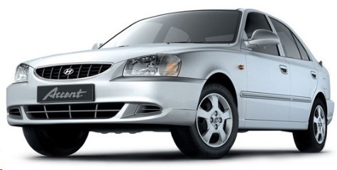 Стекло лобовое Hyundai Accent