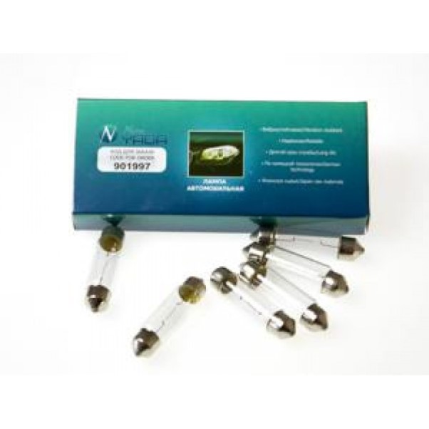 Лампа салонная 12V C10W T11 SV8.5 41мм