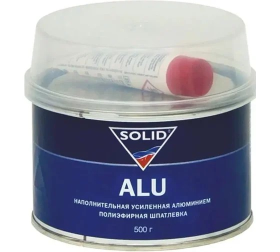 Шпатлевка Solid ALU 0,5 кг наполнит. усилен. алюминием