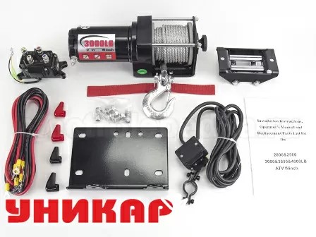 Лебедка электрическая PM 3000 тяг.усилие 1360 кг.