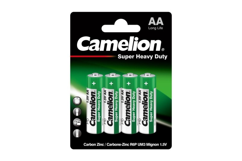 Батарейка AA R06 4 шт в блистере Super Heavy Duty