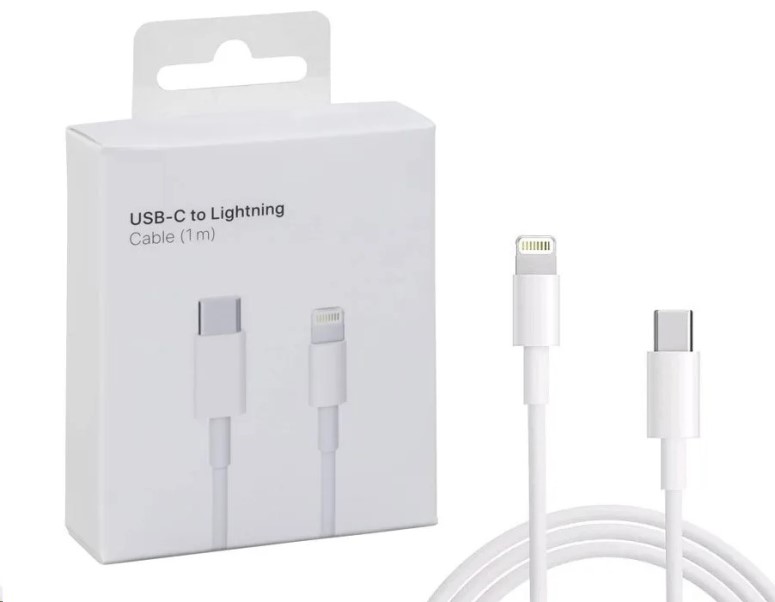 Дата-кабель универ. Lightning на Type-C, 5A, 20W, быстрая зарядка, 1 м (в упак.)