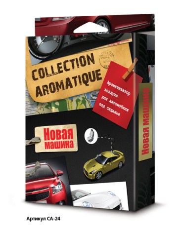 Ароматизатор под сиденье  COLLECTION AROMATIQUE  Новая машина 200 мл