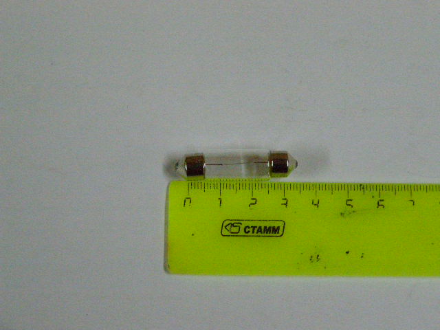 Лампа салонная 24V C10W T11 SV8.5 36мм
