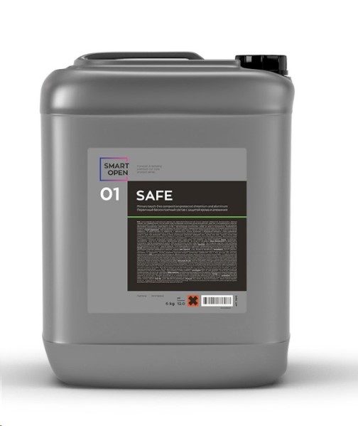 Шампунь для бесконт. мойки 5 л. SMART SAFE 01 первичный