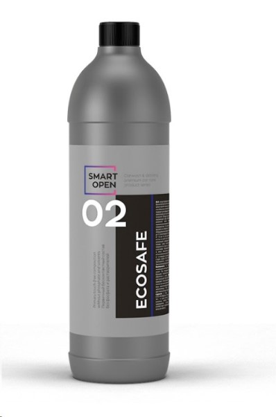 Шампунь для бесконт. мойки 1 л. SMART ECOSAFE 02 первичный без фосфата и растворителей