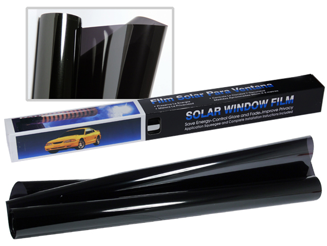 Пленка тонир. 75*300 20% черная M.Black 1кор.=4шт(шпатель+нож)