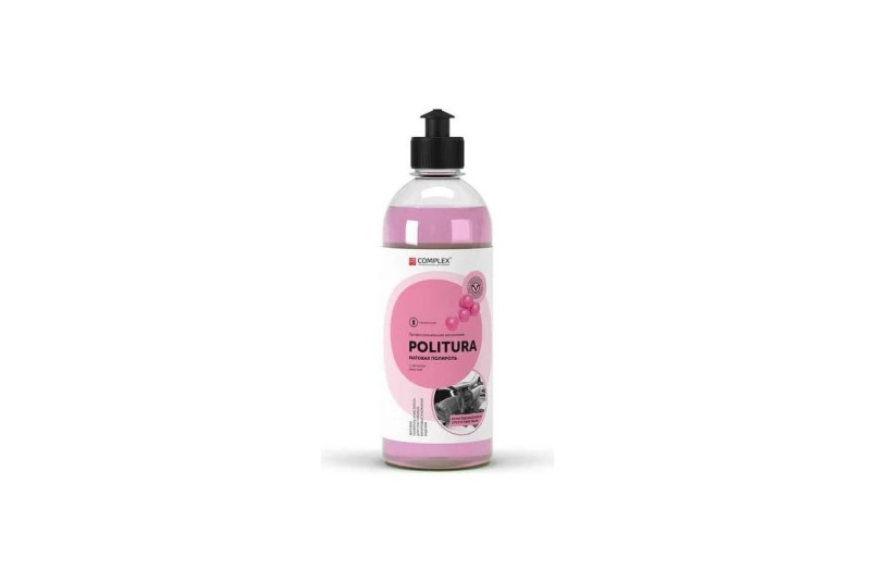 Полироль пластика матов. 500 мл Complex POLITURA (триггер) Бабл Гам