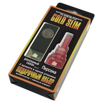 Ароматизатор на дефлектор  GOLD SLIM  Роскошный салон + персона 8 мл