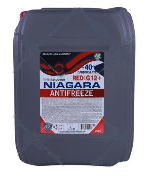Антифриз  Ниагара  G-12+ -40С (20 кг.) красный