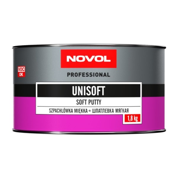 Шпатлевка Novol UNISOFT 1,8 кг мягкая