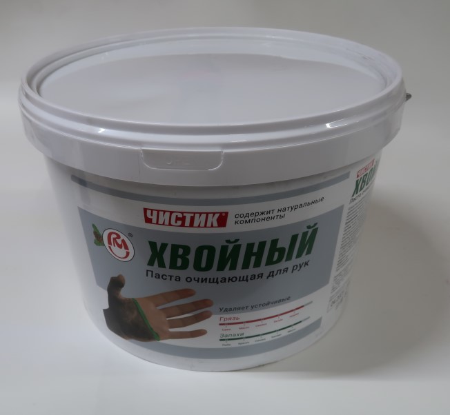 Очиститель для рук 9 кг  Чистик Хвойный