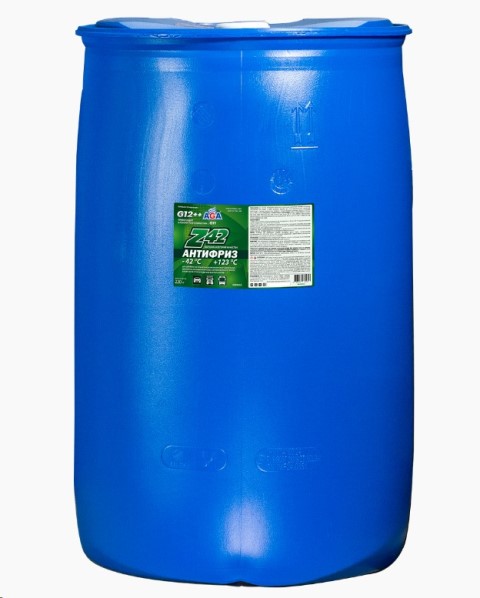 Антифриз  AGA-Z42 G12++  -42С (220 кг.) зеленый /пластик + насос