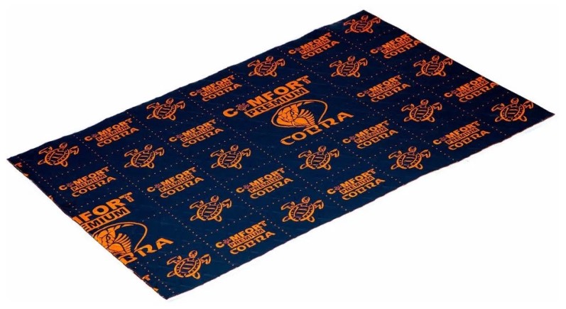 Шумоизоляция вибропоглощ. Comfort mat Dark Cobra (0,5х0,7м*2,3) (уп. 10 л.)