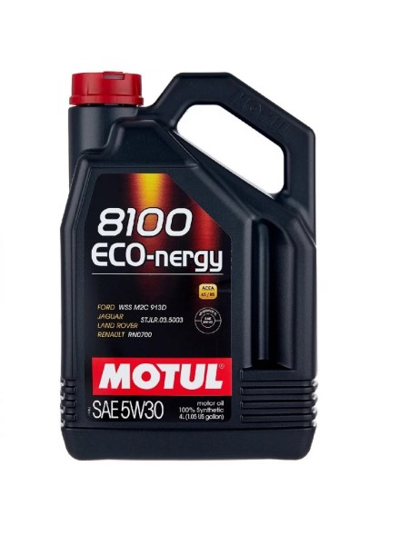 Масло моторное MOTUL 8100 Eco-nergy 5W30 SP A5/B5 (4л.) синтетическое (бенз., диз.)