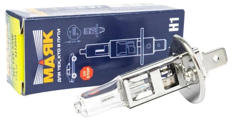 Лампа H1 12V 55W P14,5s +30% SUPER LIGHT