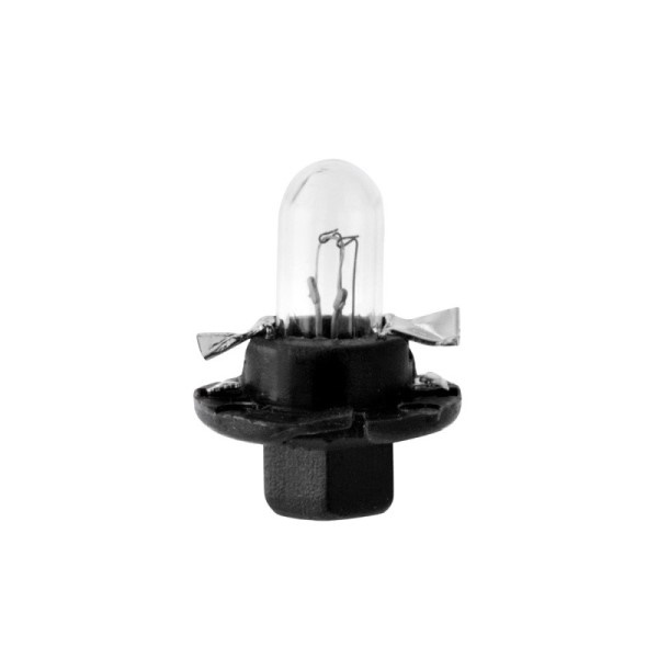 Лампа щитка пр. 12V W1.2W T5 без цок. с патрон. BX8.4d