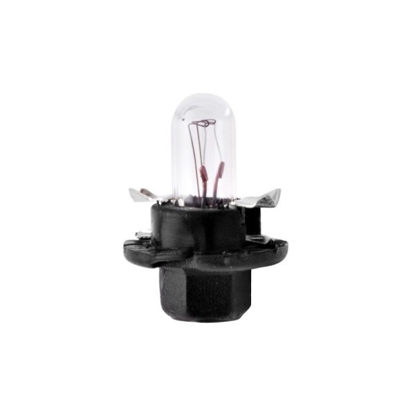 Лампа щитка пр. 12V W1.2W T5 без цок. с патрон. BX8.4d