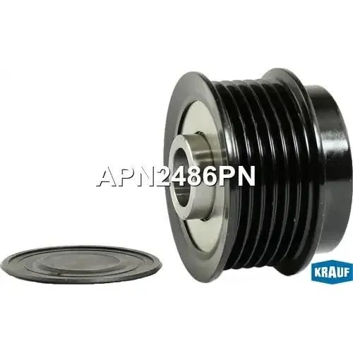 Шкив генератора Toyota Corolla (E15) (06-) 1.6I /6 ручейков/ с обгонной муфтой