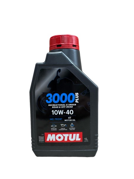 СпецМасло MOTUL 3000 4T Plus 10W40 (1л.) (для мотоциклов)