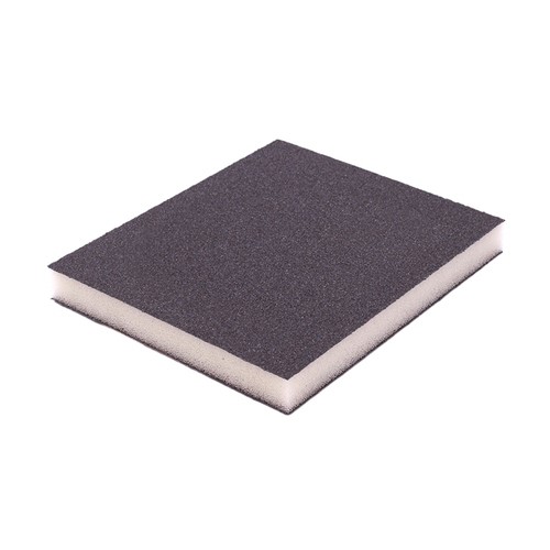 Губка абразивная -№150  Grit  120*100*12 мм, Белая