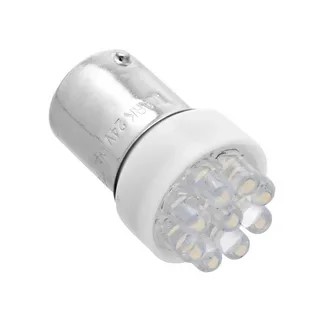 Лампа 1-конт. 24V P21W S25 9 LED с цок. BA15s