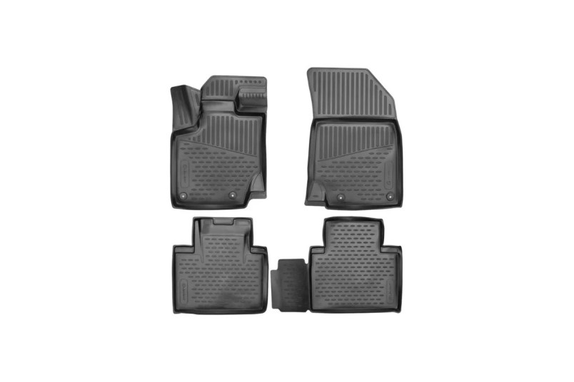 Коврики на пол Geely Atlas Pro 2021-/Belgee X70 с 2024 г, полиуретан
