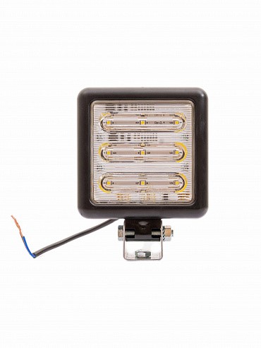 Фара светодиодная дополнительная 9 LED 24V (квадрат) ФР 00.24