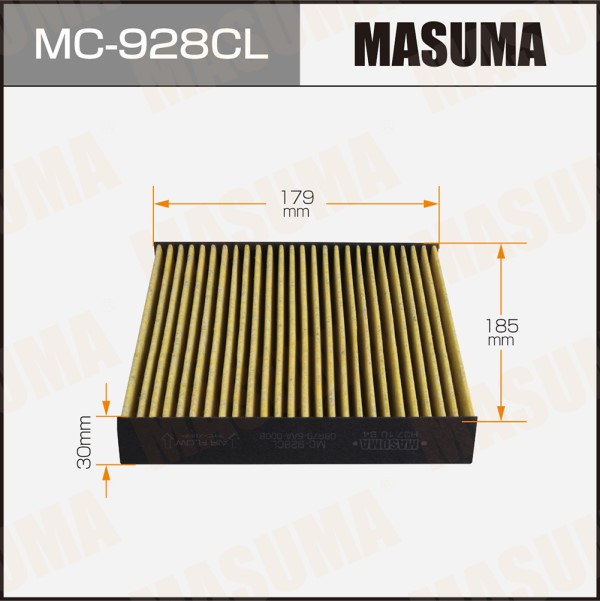 Фильтр салонный Honda City Fit Nissan Pino Toyota Liteace Townace угольный