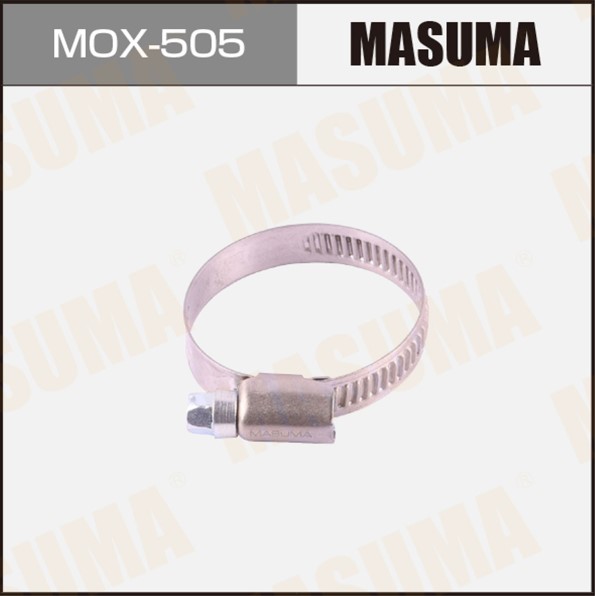 Хомут червячный 25-40mm / H-9mm (нержавеющая сталь)