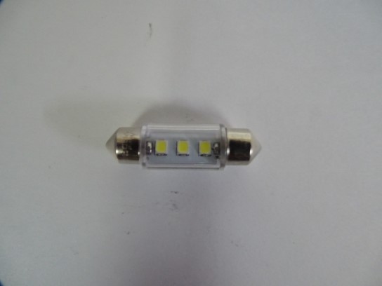 Лампа салонная 12V C10W T11 SV8.5 3 SMD 36мм
